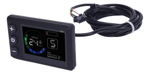 Medidor De Pantalla Para Bicicleta Eléctrica Lcd S869 Dc 24v