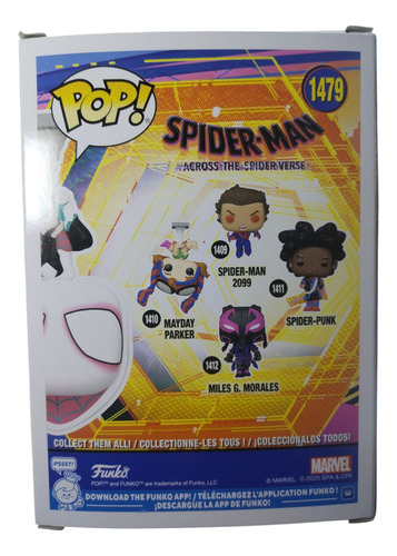 Funko Pop!-spider Gwen Exclusive #1479 -across The Spiderman