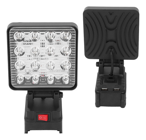 Led Work, 4 Pulgadas Cuadradas, 16 Led, De Alto Brillo, A Pr