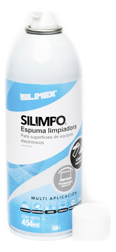 Kit 3 Pz Espuma Limpiadora Silimpo Para Equipos Electrónicos