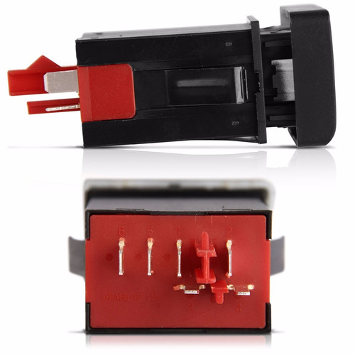 Imagem 2 de 3 de Botão Interruptor Farol Milha Gol 5 Voyage 08 A 12 Auxiliar