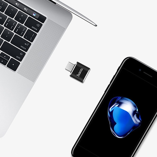Imagem 5 de 6 de Adaptador Hoco Usb Type C Para Usb - Para Macbooks Pro