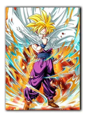 Hh F Pintura De Diamantes 5d Diy 60x40cm - Dragon Ball Z -