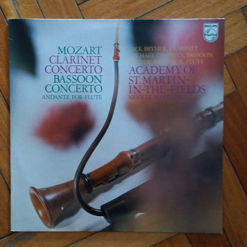 Vinilo Mozart Clarinet Concerto