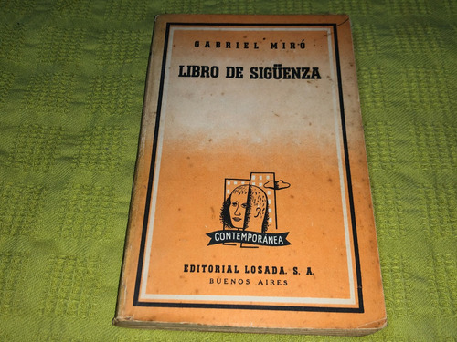 Libro De Siguenza - Gabriel Miró - Losada