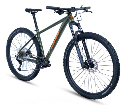 Bicicleta Tsw Yukon Aro 29 12v - Sram Cor Verde/laranja Tamanho Do Quadro S - 15,5
