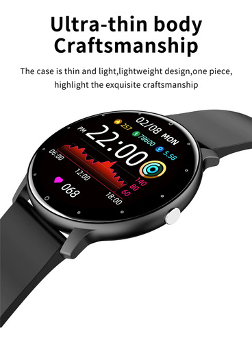 Reloj Inteligente Bluetooth Con Pantalla Táctil Completa Ip6