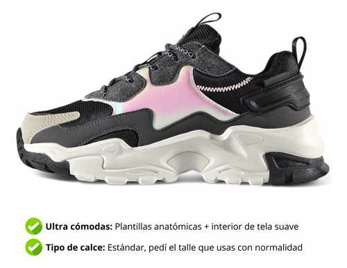 Zapatilla Mujer Urbana Deportivas Filament Grous 36 Al 41