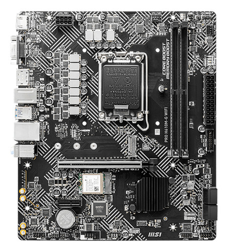 Msi - Motherboard - Pro H610m-g Wifi Ddr5 Bulk