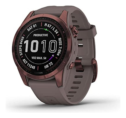 Garmin Fenix 7s Sapphire Solar, Reloj Inteligente De Aventur