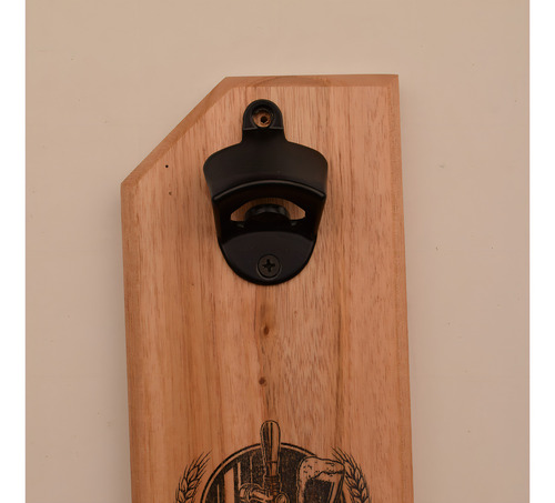 Destapador De Cerveza Imantado De Pared Imagen Personalizada