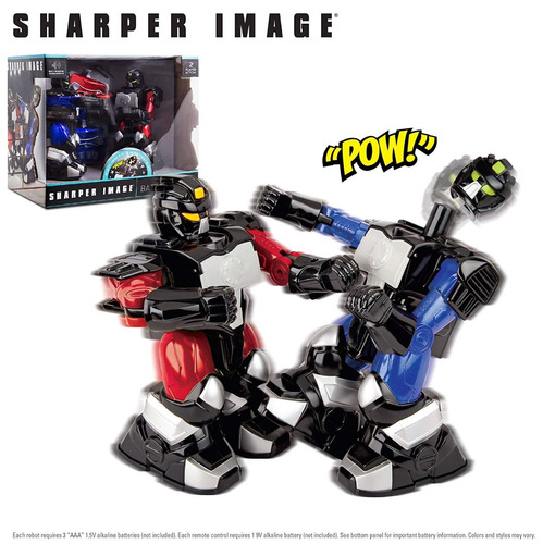 Battle Robots Sharper Image Rc Boxing Robots /cdjuguetes 