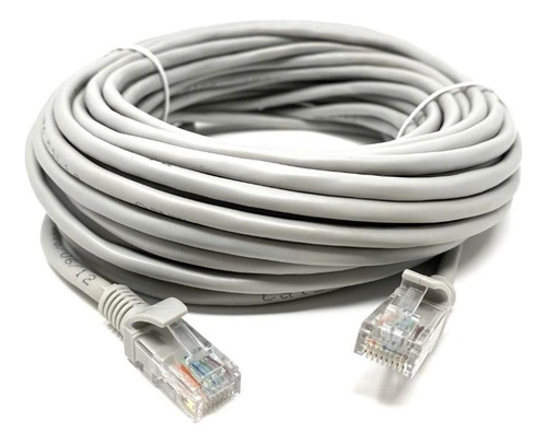 Cable De Red Utp Categoría 5 Ethernet 30 Metros