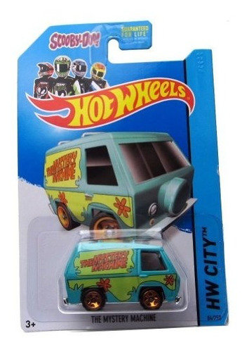 Hot Wheels 2014 Hw City Scoobydoo The Mystery Machine 84250