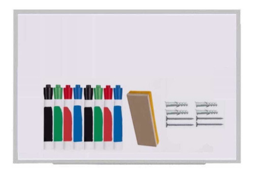 Imagen 1 de 1 de Pintarron Blanco 90x120 Cms Remato