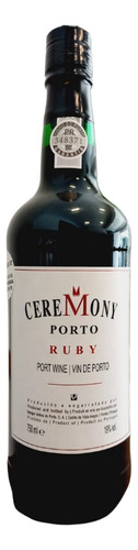 Vinho Licoroso Tinto Doce Do Porto Ceremony Ruby 750ml