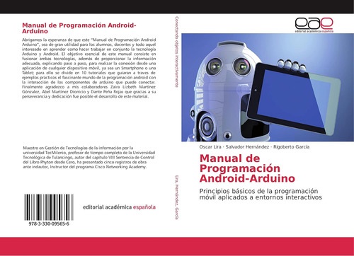 Libro: Manual De Programación Android-arduino: Principios Bá