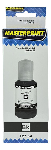 Kit 4x Tinta Masterprint 544 504 Para Epson L3150 L3250 3210 Preto/ciano/magenta/amarelo