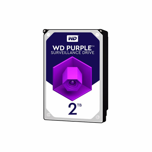Disco Duro Interno 2 Tb Wd Purple Surveillance Para Dvr O Pc