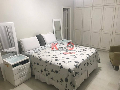 Imagem 13 de 20 de Apartamento Com 3 Dormitórios À Venda, 179 M² Por R$ 850.000,00 - Boqueirão - Santos/sp - Ap10724