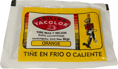 Anilina Para Teñir Telas Yacolor 30gr.