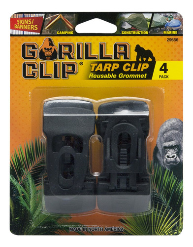 Easyklip 29656 Gorilla Clip Patentada Color Negro
