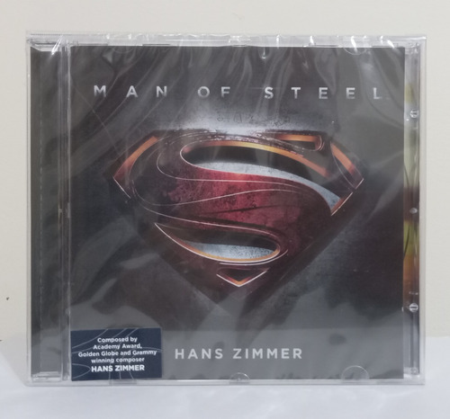 Cd Original Superman Man Of Steel Soundtrack Hans Zimmer