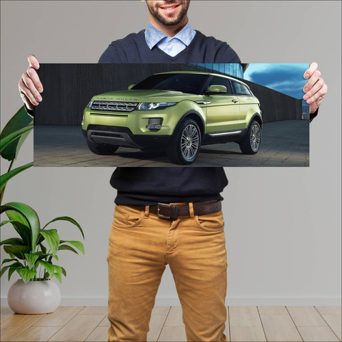 Cuadro 30x80cm Auto 2011 Range Rover Evoque Coup 131