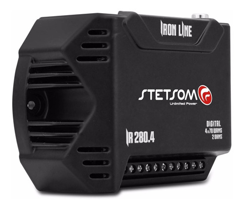 Modulo Som Stetsom Iron Line Ir 280.4 280w Rms 4 Canais