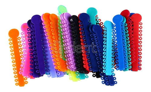 Ligaduras Ortodoncia Elásticos Multicolores Las Más Lindas
