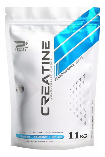 Creatine Monohydrate Powder 1.1kg - P-out