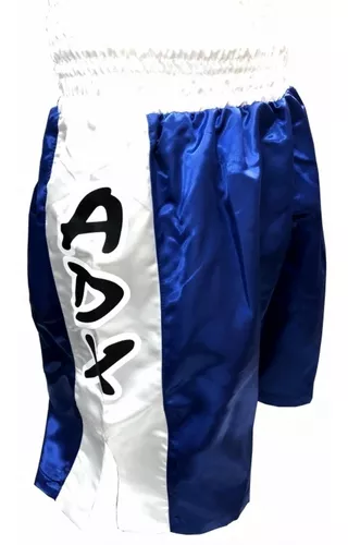 Bata para Boxeo de satín color Azul Rey – ADX