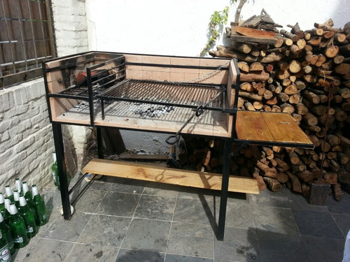 Parrillero Modelo Completo Alto Calidad Doble Aa