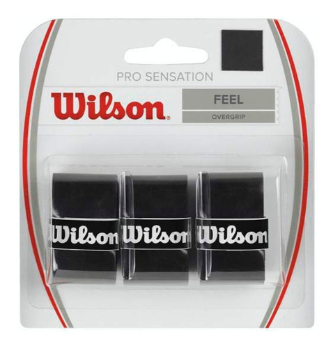 Wilson Pro Sensation Overgrip X 3 Cubregrip Tenis Super Fino