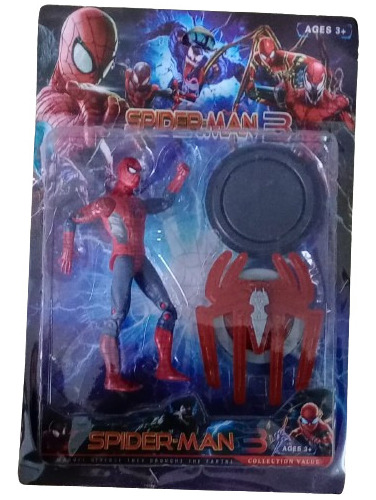 Muñeco Spiderman Mod. B 16 Cm + Accesorios