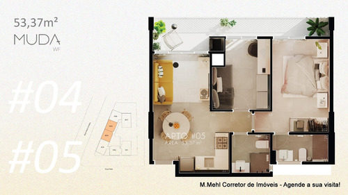 Imagem 29 de 30 de Apartamento Com 2 Dormitórios À Venda Com 61.97m² Por R$ 482.000,00 No Bairro Água Verde - Curitiba / Pr - M2av-emwf6