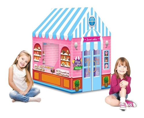 Carpa Tienda De Dulces Infantil Casita De Juegos 