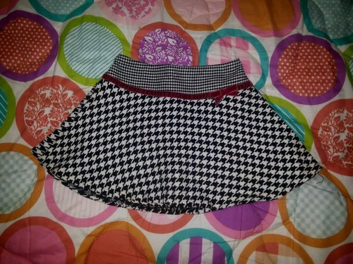 Pollera Con Short, Marca Gymboree, Talle 5