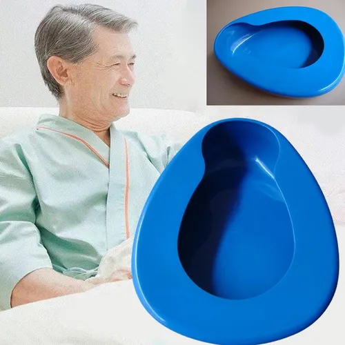 Bacinilla Azul Portátil Para Mujeres Hombres Ancianos