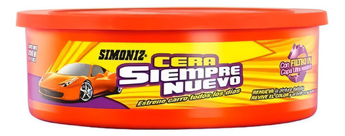 Cera Siempre Nuevo Filtro Uv Simoniz 200g O 7.1 Oz Original