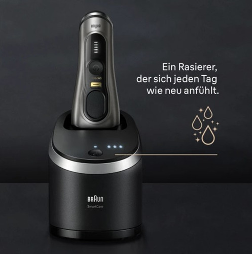 Braun Barbeador elétrico Series 9 Pro 9565cc Metal Nobre cor Cinza