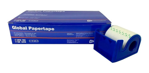 Imagen 2 de 3 de Tela Adhesiva Papel Microporosa La Unidad 5cm X 9,2m Blanco