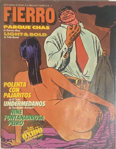 Fierro Nº 45 Revista Historietas 1era Época Bernet Oxido Ej2