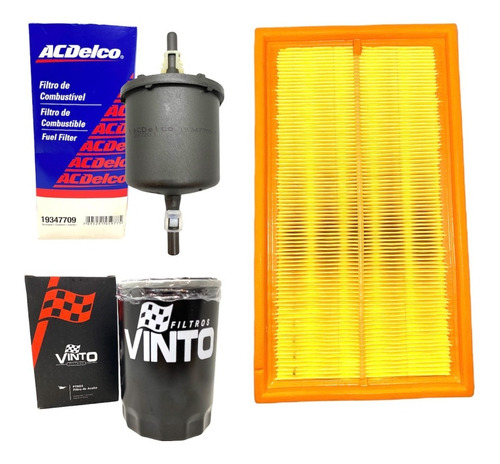 Kit Service 3 Filtros Vw Gol 1.4 Gol Power 1.6 Gol Country