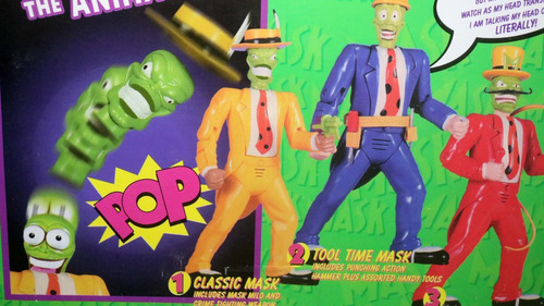Boneco O Máskara E Milo Classic Talking Head Poppers Pop 97