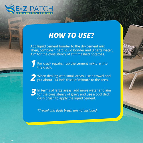 E-z Patch 2 - Parche De Reparación Para Cubierta De Piscina