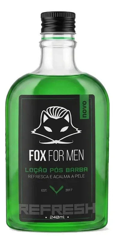 Loção Pós Barba Combate Agressão Da Lâmina Fox For Men 240ml