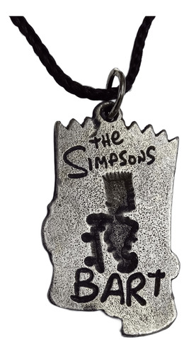 Colgante Metal Serie Animada Los Simpsons Personajes Bart Los Simpson - Bart