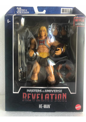 He Man Revelation Master Of The Universe Mattel Netflix