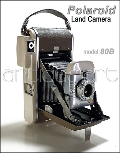 A64 Camara Polaroid Land 80b Fuelle Coleccion Foto Vintage